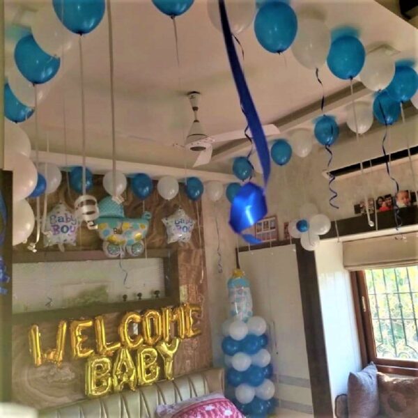 WELCOME DECORATION FOR BABY GIRL : Rj Events & Party Planner