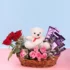 Charismatic Rose And Teddy Arrangement : Rj Events & Party Planner