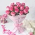 Bunch of 15 Pink Roses : Rj Events & Party Planner